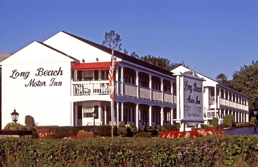 The Top left view of the Long Beach Motor Inn